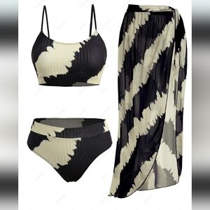 BRAND NEW 3-Piece SWIMWEAR BIKINI SET - ON SALE for Only $16.00!